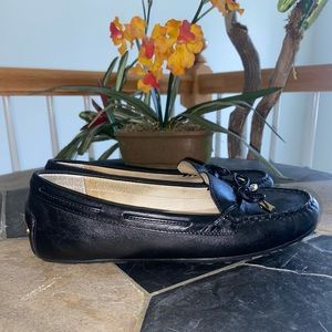 Michael Kors Sutton Black Moccasins